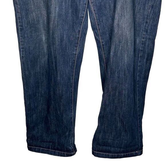 VTG Ed Hardy Denim Button Front Jeans Loose Fit Wide Leg By Christian Audigier S - Picture 3 of 9